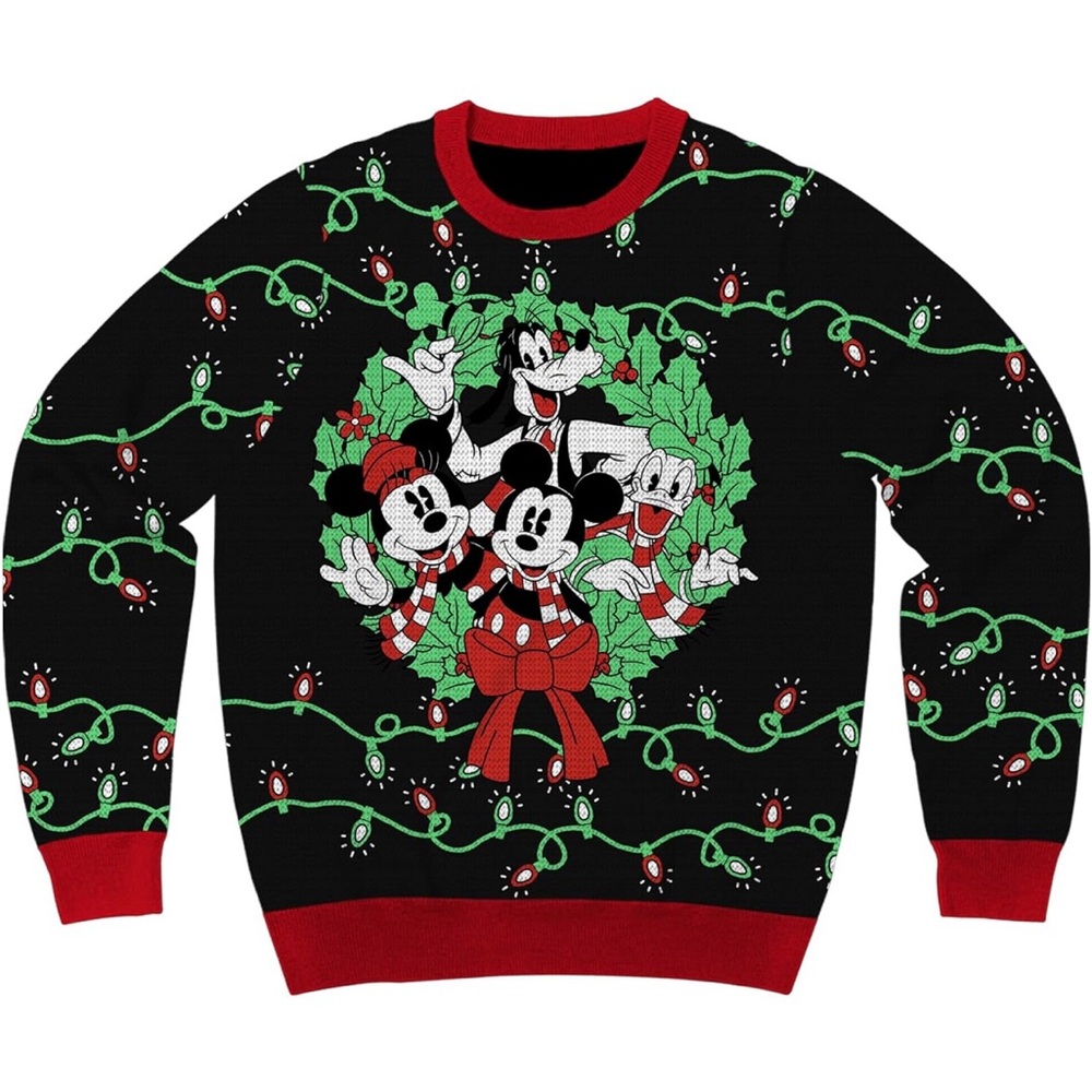 Disney Christmas Crewneck Sweater